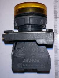 Podsvětlovací prvek ZBV-M5 včetně žluté hlavice