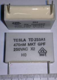 TD233A1 - 470nM MKT GPF 250Vac X2