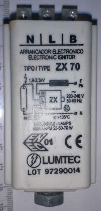 Zapalovač 70W - LUMTEC ZX70
