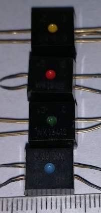 WK16412, modrá tečka, pájený  .. cena na dotaz / price on request