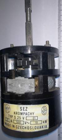 přepínač S25V01  .. cena na dotaz / price on request