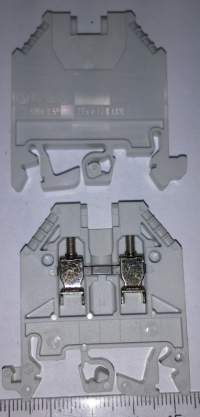 svorka VU4-2,5 šedá .. balení 22ks za 40Kč