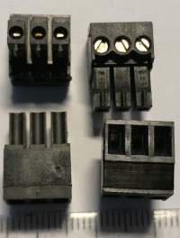 svorka 3pin, ENTRELEC 003500315  .. balení 26ks za 75Kč