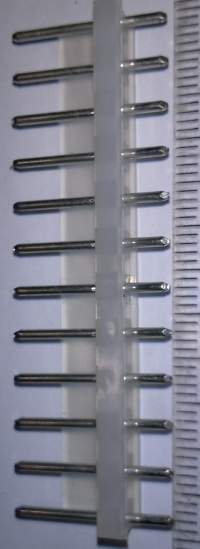 lišta 12pin  .. balení 17 ks za 40 Kč