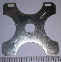 plech, spona k feritovému hrníčku P36