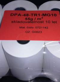 DPA-48-TR1-MG10 - termopapír 57mm .. balení 10kotoučů za 30Kč