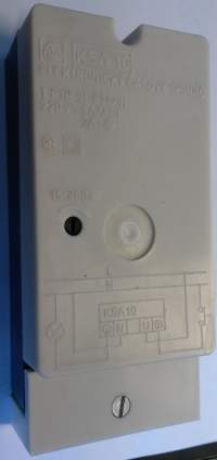 KSA10 - elektronický časový spínač 15-450sec