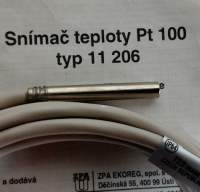 snímač teploty Pt100, typ 11206, kabel 4m