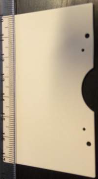 destička pro stupnici MP80 METRA