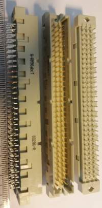 MES 96 ABC-R  - Vidlice DIN 41612 R 96-pin 3R / A+B+C do DPS