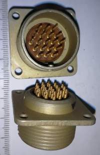 konektor 19pin VS24B19??, jako nový  .. cena na dotaz / price on request