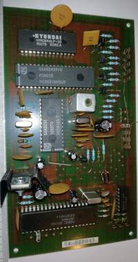 není skladem - modul teletextu na ND, s NEC D8749HC, SAA5231, SAA5243P/H, HY6264ALP-10