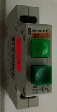 modul BP Merlin Gerin 15105 20A 250V  .. cena na dotaz / price on request