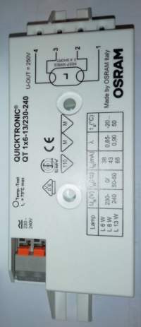 QUICKTRONIC QT 1x6-13/230-240