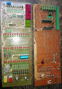 není skladem - deska na ND, konektor FRB, 72xLED, 55xT, NE555, KD366, ...