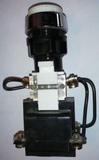 signalizační hlavice T6/22 bílá s trafkem