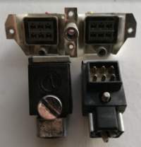 sada 2ks 6pin konektorů TESLA, pájeno .. cena na dotaz / price on request