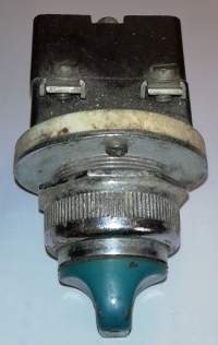 přepínač, 2 polohy, zelený, starší  .. cena na dotaz / price on request