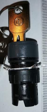 hlavice přepínače s klíčkem