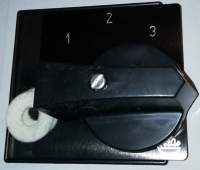 štítek OBZOR 1-2-3 s knoflíkem, sada, nepoužité