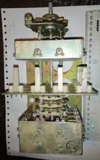 přepínač krystalů 7x, 14ks ladících C .. cena na dotaz / price on request