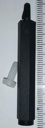 plastový distanční sloupek 50mm se šroubkem .. balení 10ks za 30Kč