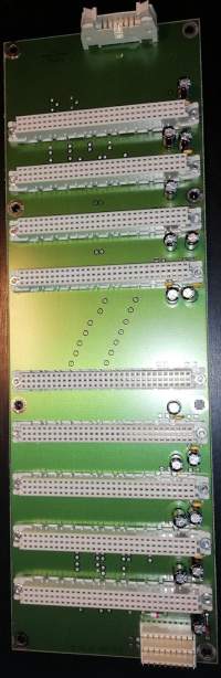 není skladem - deska na ND, sběrnice 9x konektor , osazeno po 2 řady