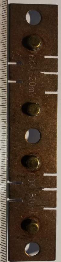 dvojitý bočník 60A 50mV