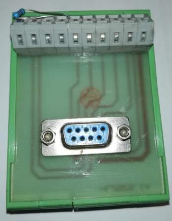 modul  na DIN lištu, na rozebrání