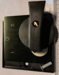 štítek OBZOR 1-0-2 s knoflíkem, sada, nepoužité