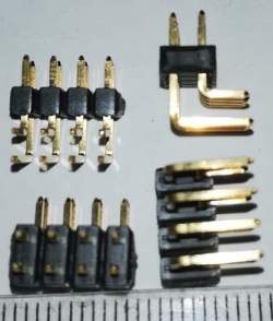 konektor 8pin 90° 2x4pin SLK 4/25/8 G  .. balení 100ks za 95Kč