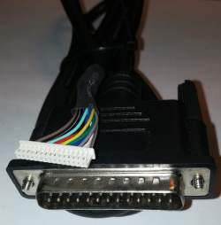 kabel s canon 25 samec , 1m