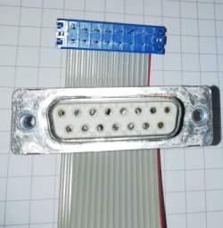 není skladem - propojovací káblik 16 vodičů z CANON 15 samice, délka 440mm .. balení 10ks za 80Kč