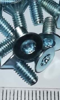 není skladem - šroub M4x10 zápustný, imbus  ..  .. balení 300ks za 80Kč