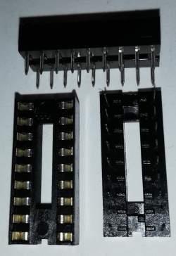 patice DIL18 obyčejná... balení 130 patic za 100Kč