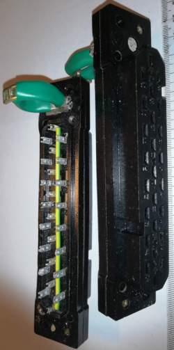 konektor 25pin (8+9+8) pro silnoproudé aplikace - 380V 10A, ZM25P0   .. cena na dotaz / price on request