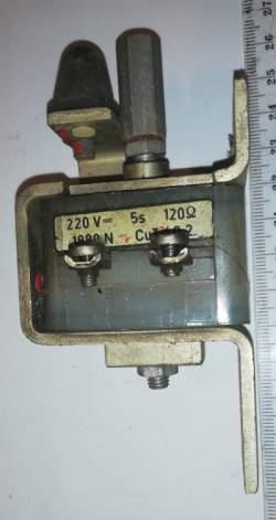 elektromagnet 220Vss 5s 120 ohm 1880N, z demontáže  .. cena na dotaz / price on request