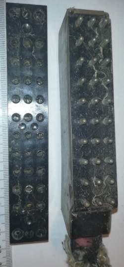 konektor 30pin, pár, starší,   .. cena na dotaz / price on request