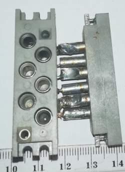 konektor TGL 6pin samice pájený,   .. cena na dotaz / price on request