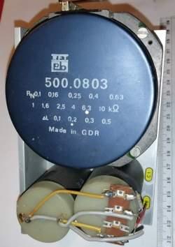 modul potenciometr 500.0803 řízen 2 x motorek,   .. cena na dotaz / price on request