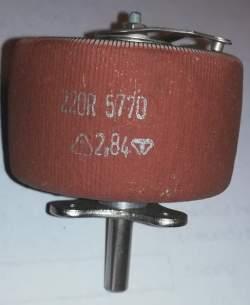 R potenciometr drátoý výkonový 200R