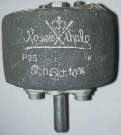 R potenciometr drátoý výkonový 500R