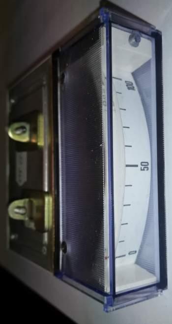 není skladem - uA metr METRA - 100uA - 80x20x90mm použitý  .. cena na dotaz / price on request