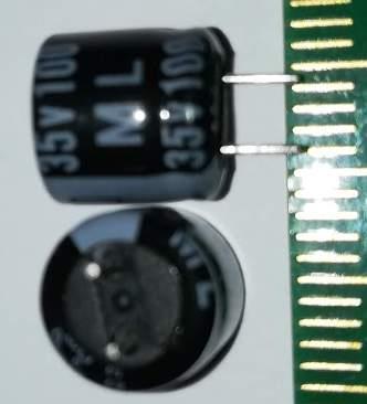 není skladem - C 100uF 35V 20%   .. balení 390ks za 95Kč