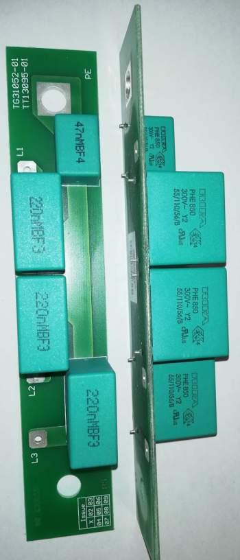 deska s 3x220nFMBF3 + 47nF MBF1