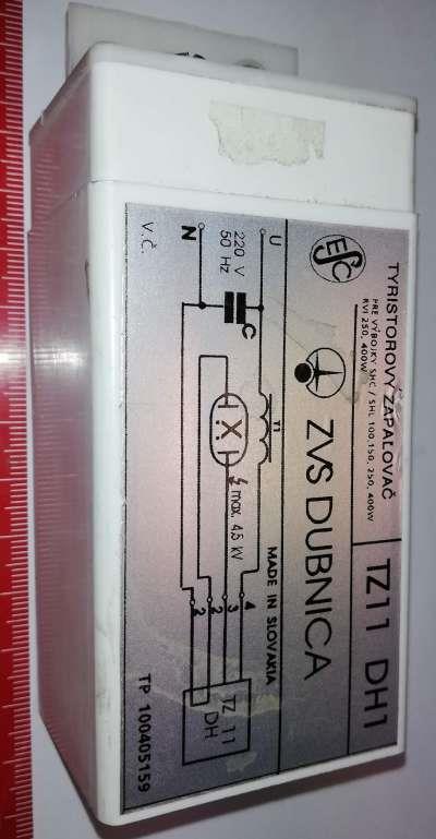 není skladem - TZ11 DH1 tyristorový zapalovač, starší