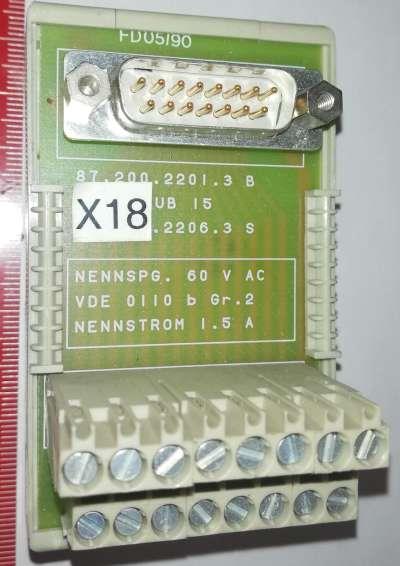 svorkovnice modul, na DIN lištu