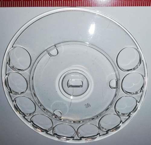 plastová točna číselníku z telefonních přístrojů