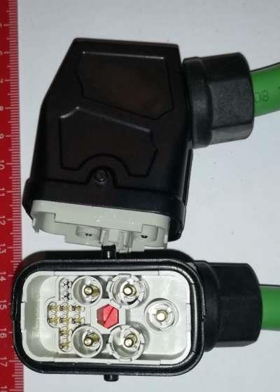 propojovací kabel 1m s koncovkami dle foto