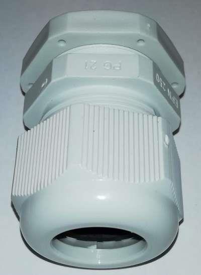 Kabelová vývodka PG21 s maticí .. balení 8ks za 95Kč